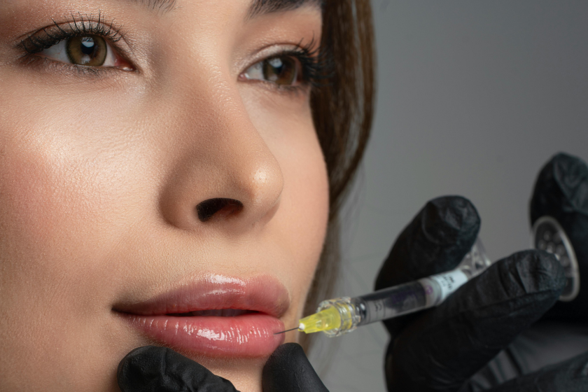Lip filler treatments at The AgeLess Center Atlanta